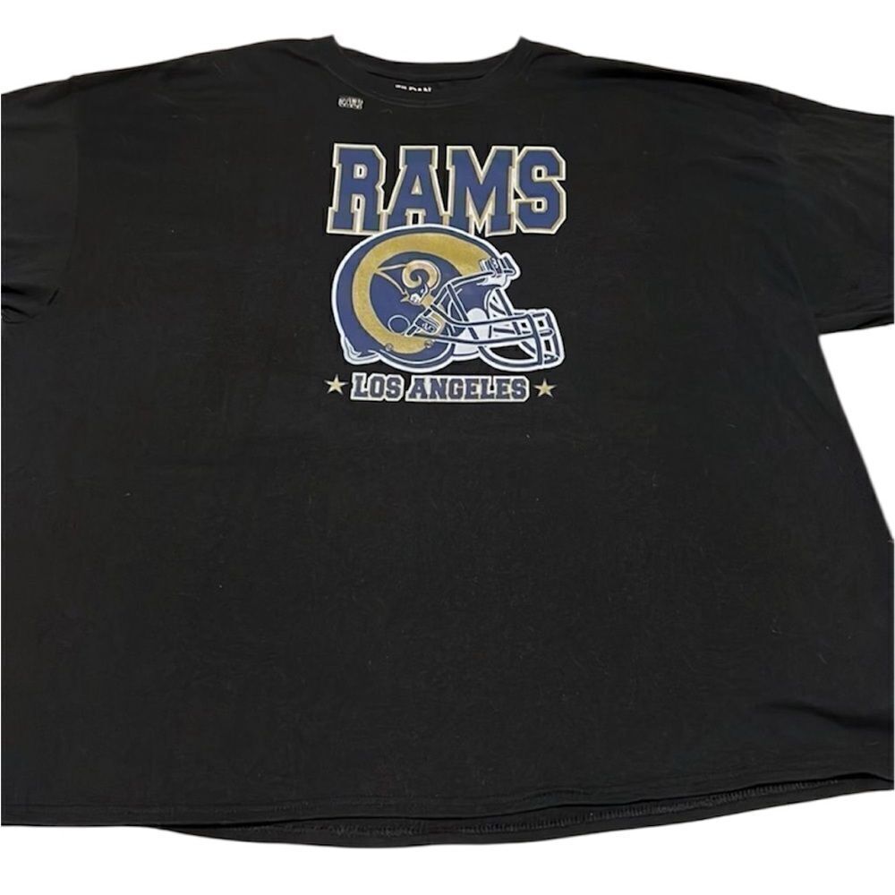 LA Rams 4XL team T-shirt no rips stains silk screen in excellent condition EUC